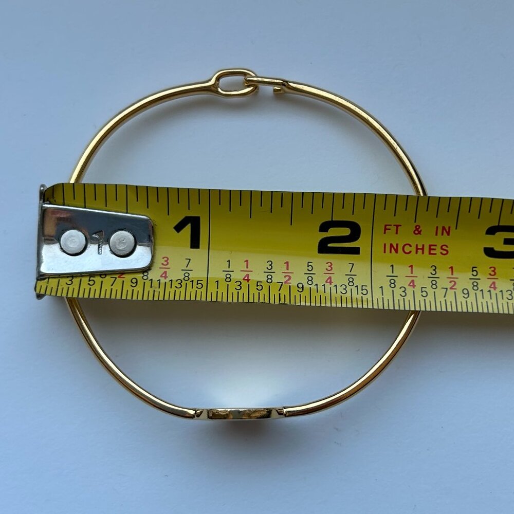 Sarah Chloe Gold-Plated Monogram Initial Bracelet - Picture 8 of 14